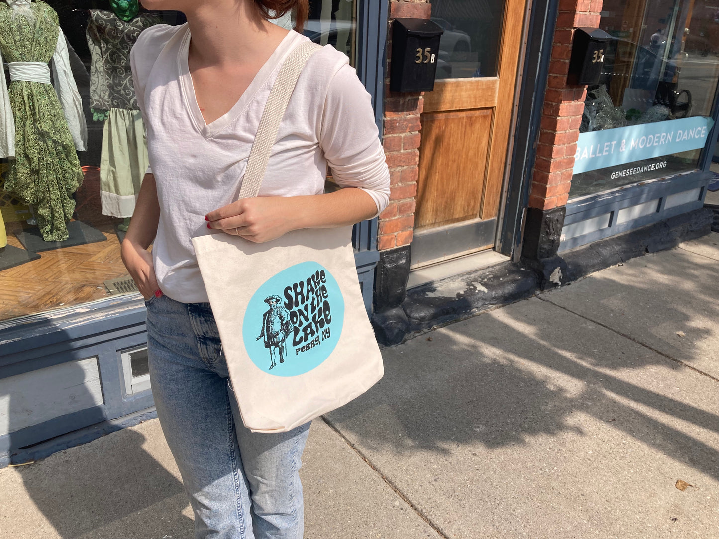 Small Tote - Shake on the Lake